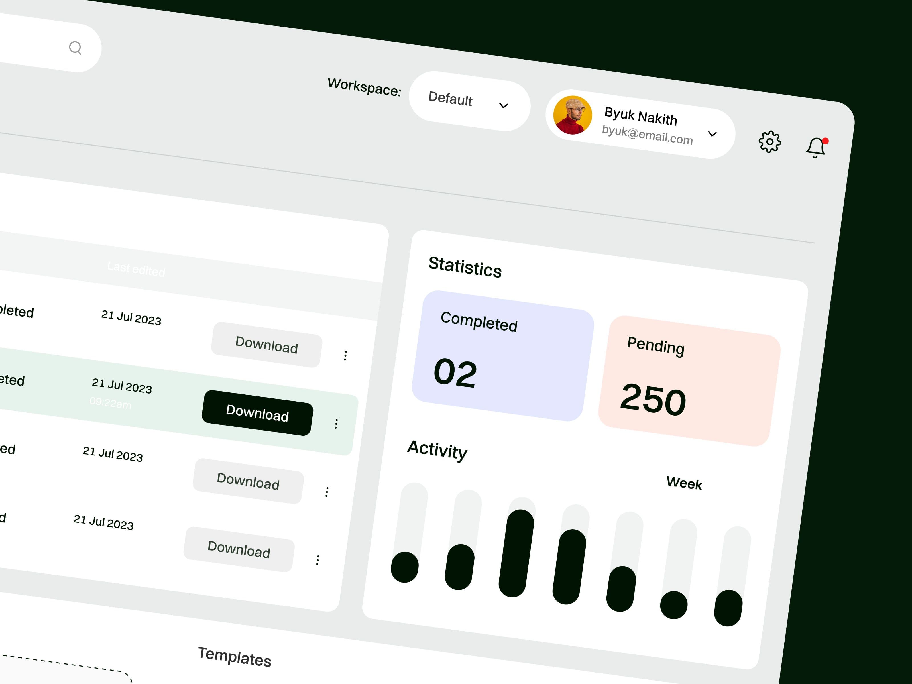 Enterprise Dashboard